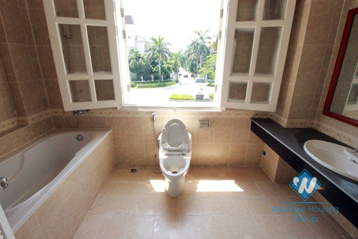 Large house for rent in Ciputra compound, Tay Ho, Hanoi - Unfurnished